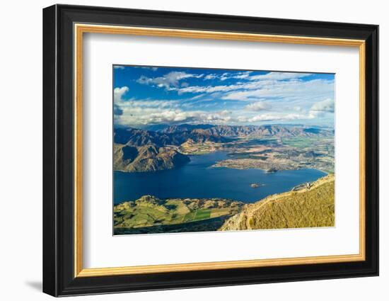 Wanaka, New Zealand. The strenuous yet highly rewarding hike to Roy's Peak.-Micah Wright-Framed Photographic Print