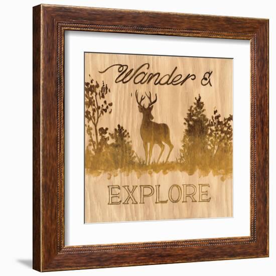 Wander and Explore-Arnie Fisk-Framed Art Print