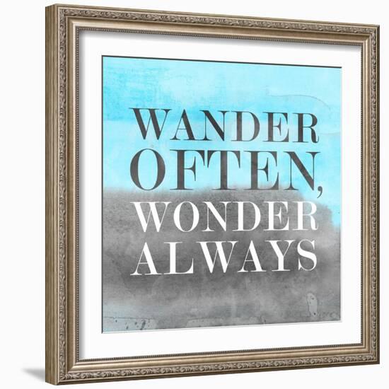 Wander BG II-PI Studio-Framed Premium Giclee Print