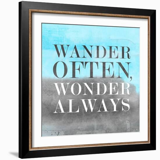 Wander BG II-PI Studio-Framed Premium Giclee Print