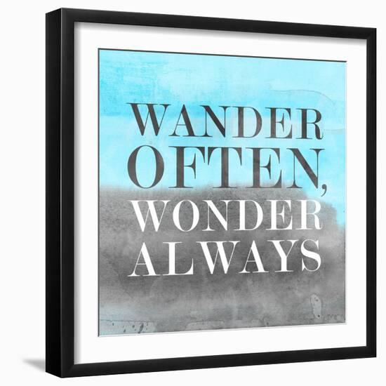 Wander BG II-PI Studio-Framed Premium Giclee Print