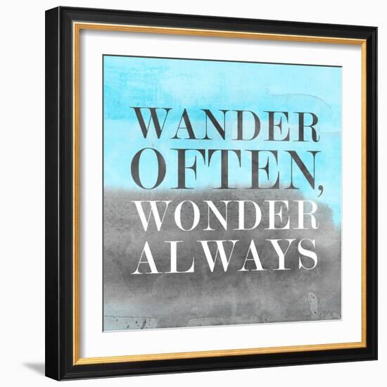 Wander BG II-PI Studio-Framed Premium Giclee Print