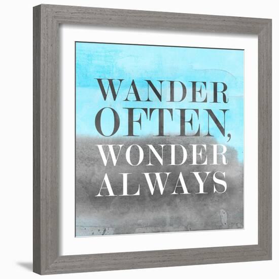 Wander BG II-PI Studio-Framed Art Print