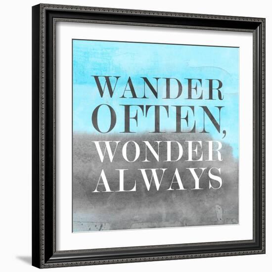 Wander BG II-PI Studio-Framed Art Print