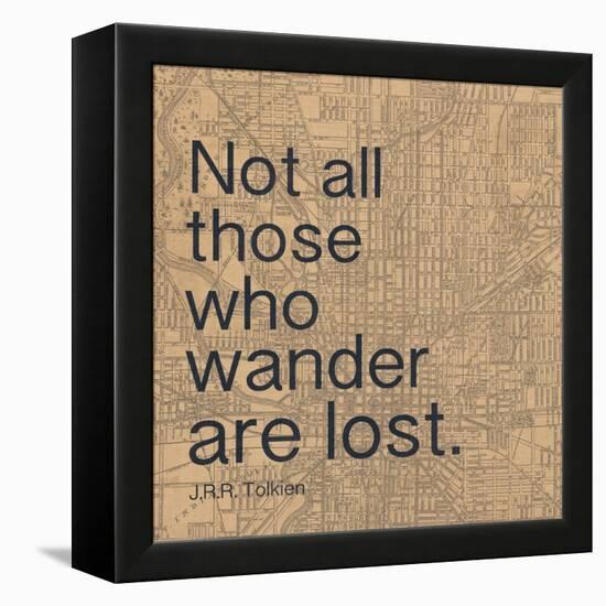 Wander-Lauren Gibbons-Framed Stretched Canvas