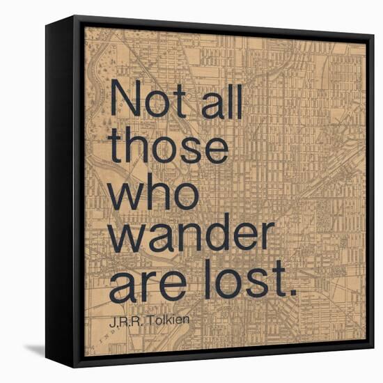 Wander-Lauren Gibbons-Framed Stretched Canvas