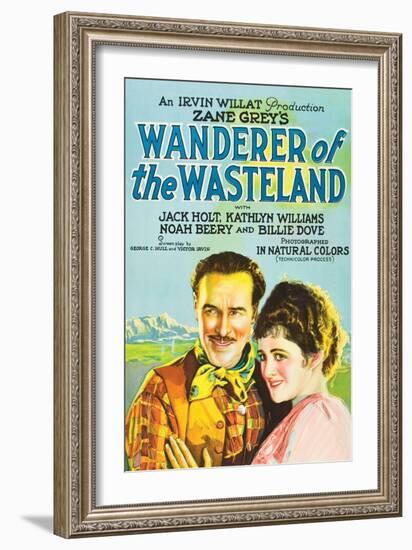 Wanderer of the Wasteland-null-Framed Art Print