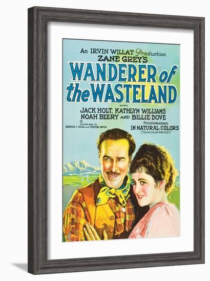 Wanderer of the Wasteland-null-Framed Art Print