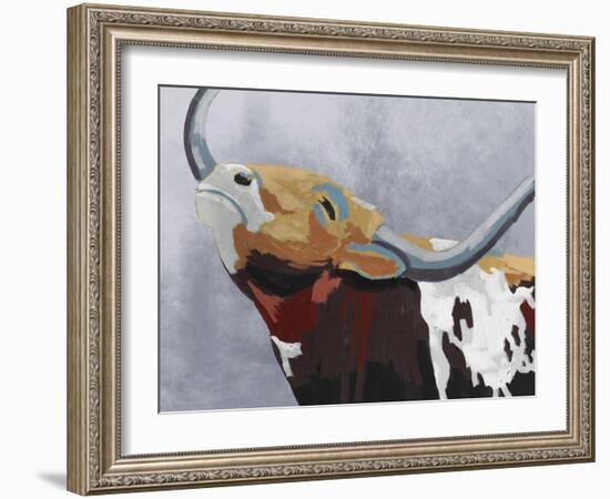 Wandering Bull-Marcus Prime-Framed Art Print