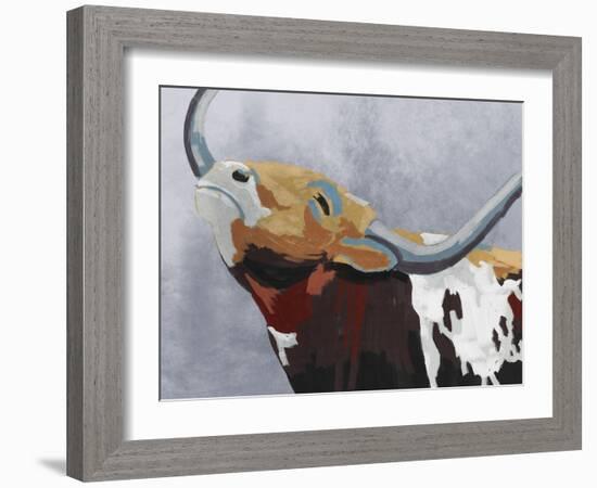 Wandering Bull-Marcus Prime-Framed Art Print