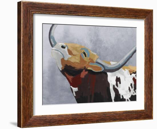 Wandering Bull-Marcus Prime-Framed Art Print