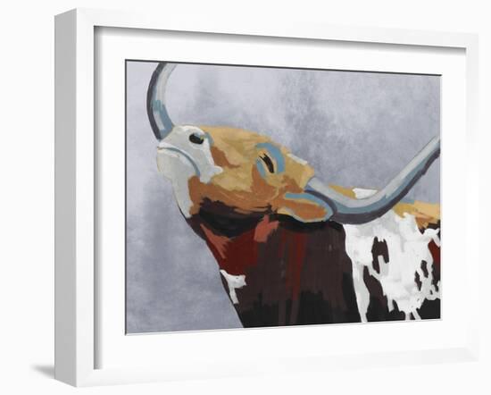 Wandering Bull-Marcus Prime-Framed Art Print