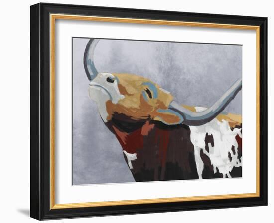 Wandering Bull-Marcus Prime-Framed Art Print