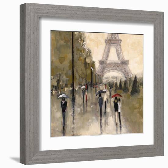 Wandering in Paris-Shawn Mackey-Framed Giclee Print