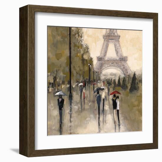 Wandering in Paris-Shawn Mackey-Framed Giclee Print