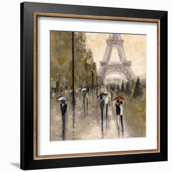 Wandering in Paris-Shawn Mackey-Framed Giclee Print