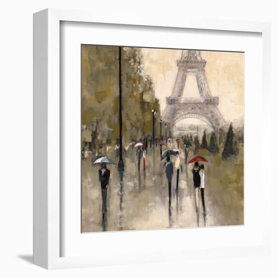 Wandering in Paris-Shawn Mackey-Framed Giclee Print