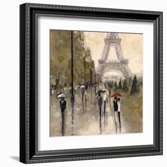 Wandering in Paris-Shawn Mackey-Framed Giclee Print