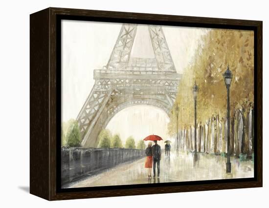 Wandering Paris-Allison Pearce-Framed Stretched Canvas