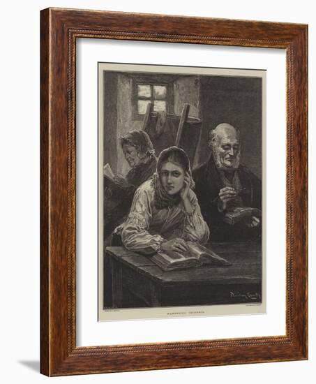 Wandering Thoughts-Davidson Knowles-Framed Giclee Print