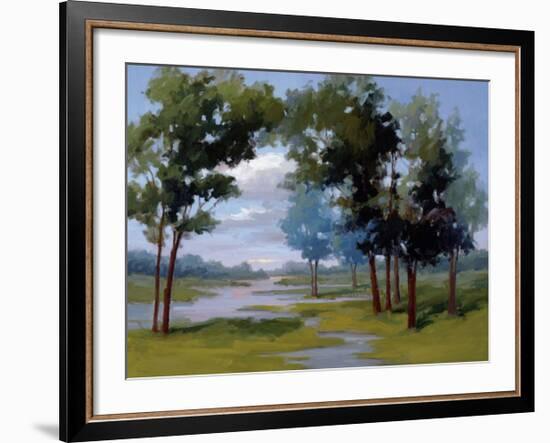 Wandering Water-Vicki Mcmurry-Framed Giclee Print