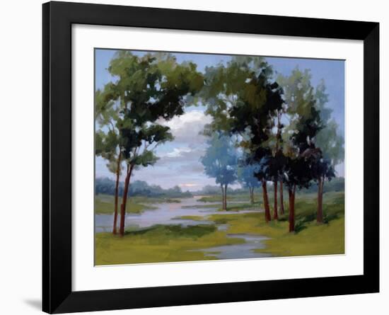 Wandering Water-Vicki Mcmurry-Framed Giclee Print