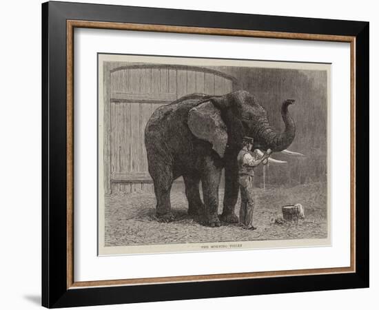 Wanderings in the Zoo-John Charles Dollman-Framed Giclee Print