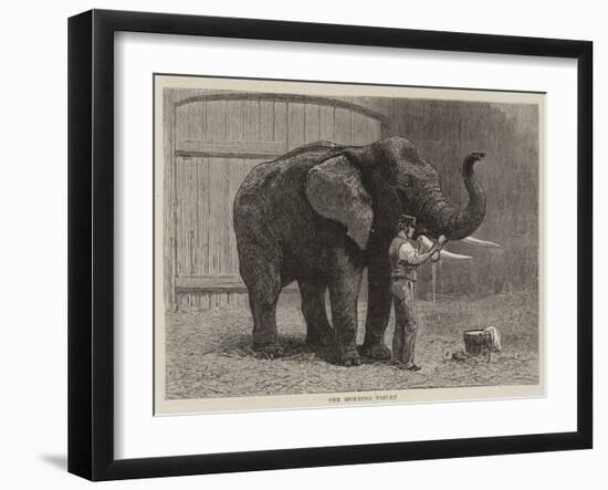 Wanderings in the Zoo-John Charles Dollman-Framed Giclee Print