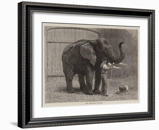 Wanderings in the Zoo-John Charles Dollman-Framed Giclee Print