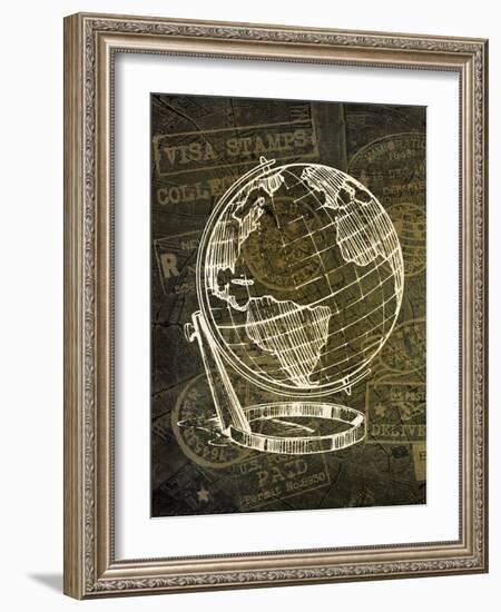 Wanderlust 4-Kimberly Allen-Framed Art Print