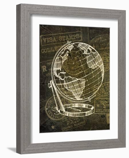 Wanderlust 4-Kimberly Allen-Framed Art Print