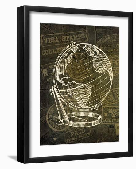 Wanderlust 4-Kimberly Allen-Framed Art Print