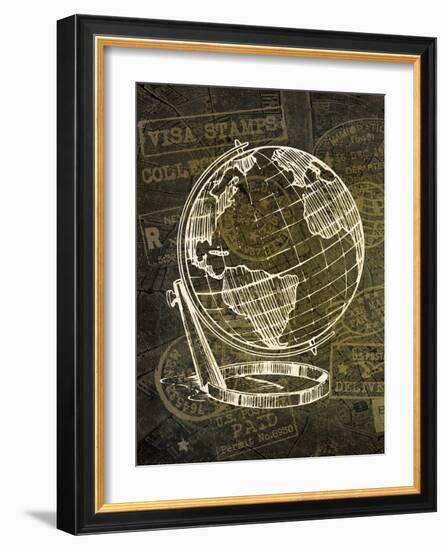 Wanderlust 4-Kimberly Allen-Framed Art Print