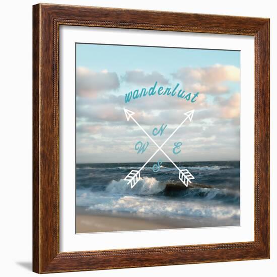 Wanderlust Beach-Marlana Semenza-Framed Premium Giclee Print