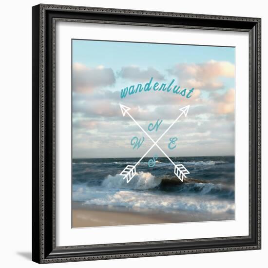 Wanderlust Beach-Marlana Semenza-Framed Premium Giclee Print