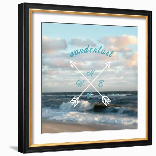 Wanderlust Beach-Marlana Semenza-Framed Premium Giclee Print