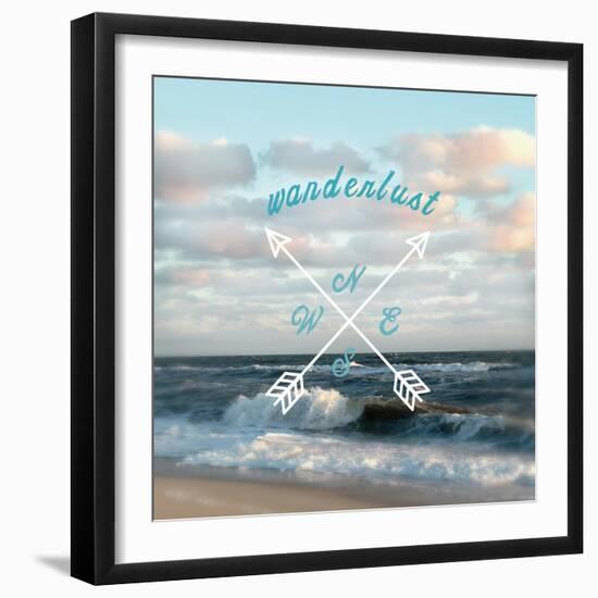 Wanderlust Beach-Marlana Semenza-Framed Art Print