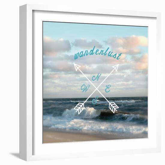 Wanderlust Beach-Marlana Semenza-Framed Art Print