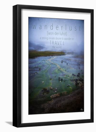 Wanderlust Definition-Kimberly Glover-Framed Giclee Print