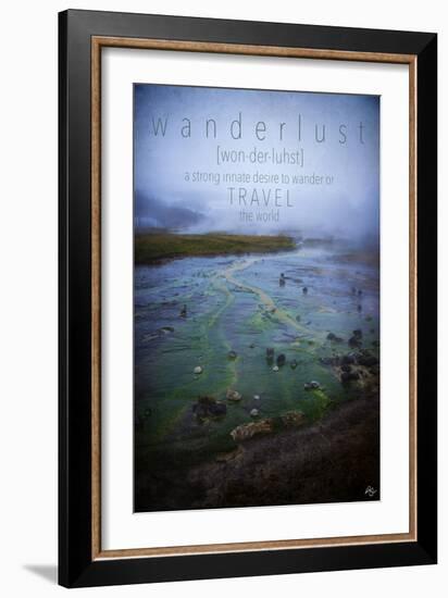 Wanderlust Definition-Kimberly Glover-Framed Giclee Print