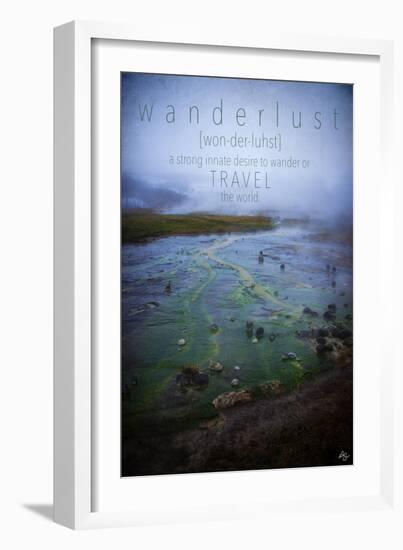 Wanderlust Definition-Kimberly Glover-Framed Giclee Print