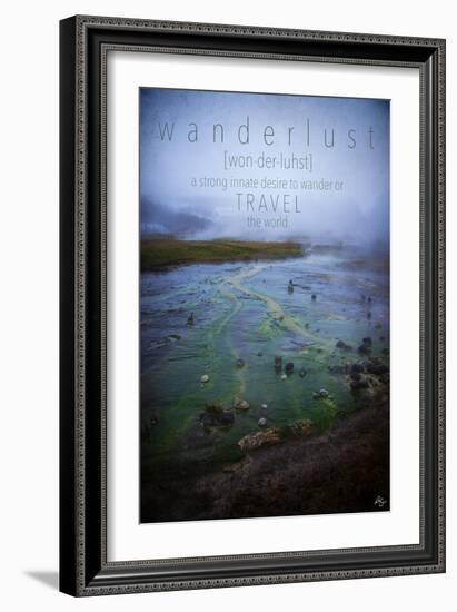 Wanderlust Definition-Kimberly Glover-Framed Giclee Print