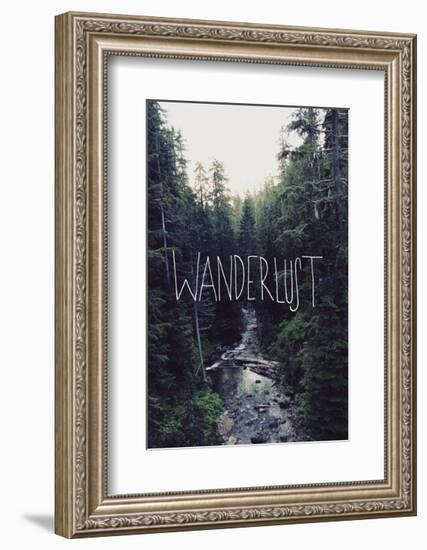 Wanderlust: Rainier Creek-Leah Flores-Framed Giclee Print