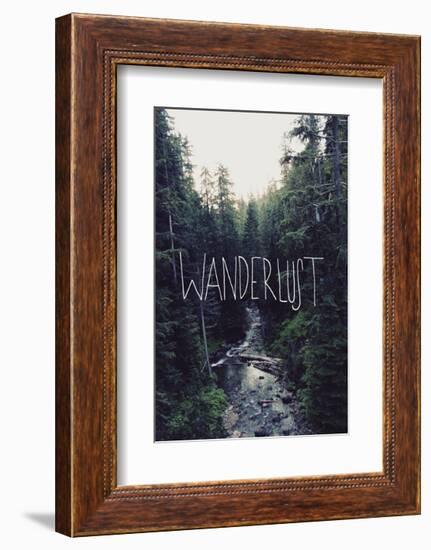 Wanderlust: Rainier Creek-Leah Flores-Framed Giclee Print