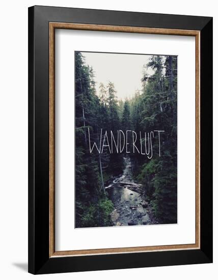 Wanderlust: Rainier Creek-Leah Flores-Framed Giclee Print