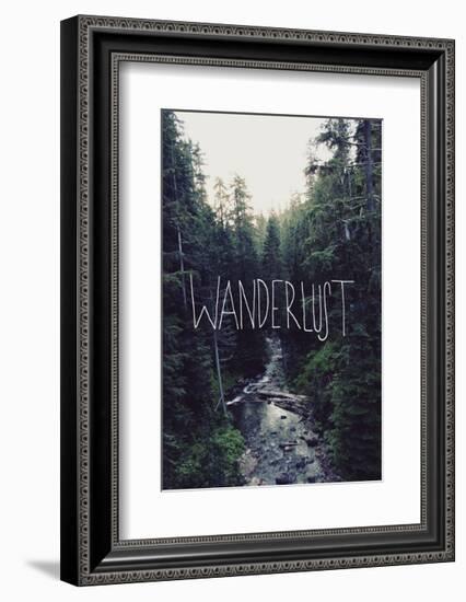 Wanderlust: Rainier Creek-Leah Flores-Framed Giclee Print