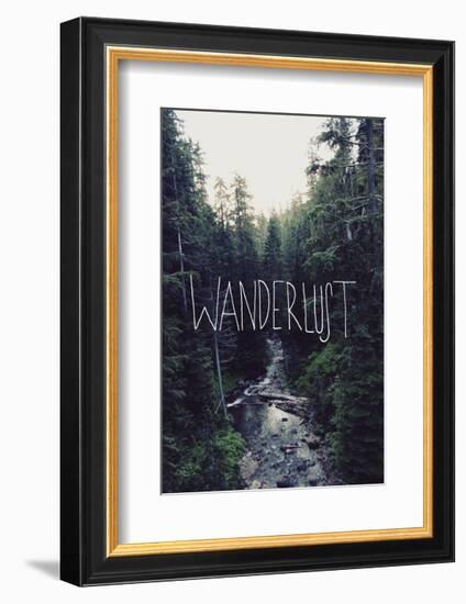 Wanderlust: Rainier Creek-Leah Flores-Framed Giclee Print
