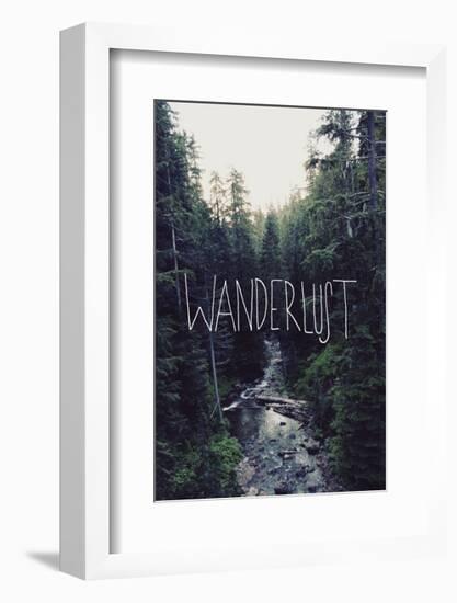 Wanderlust: Rainier Creek-Leah Flores-Framed Giclee Print