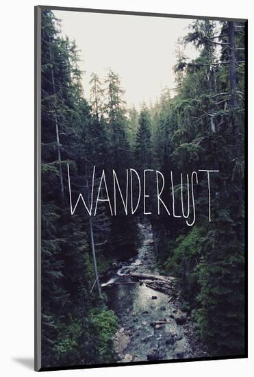Wanderlust: Rainier Creek-Leah Flores-Mounted Art Print