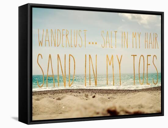 Wanderlust Salt-Sarah Gardner-Framed Stretched Canvas